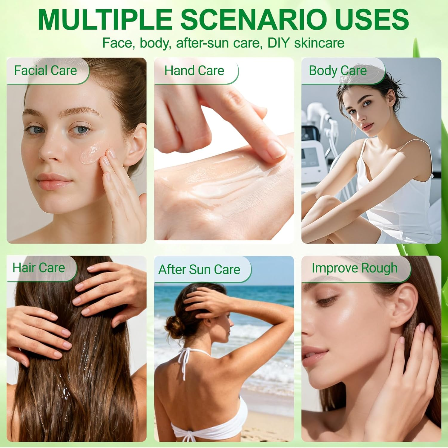 Erinde Aloe Vera Gel | 99% Pure Natural Aloe Gel for Moisturizing Face Skin & Hair Care,Durable Moisturizing Hydrating Soothing, Non-Sticky 30 PC Travel Size, after Sun Soothing Care image number 1