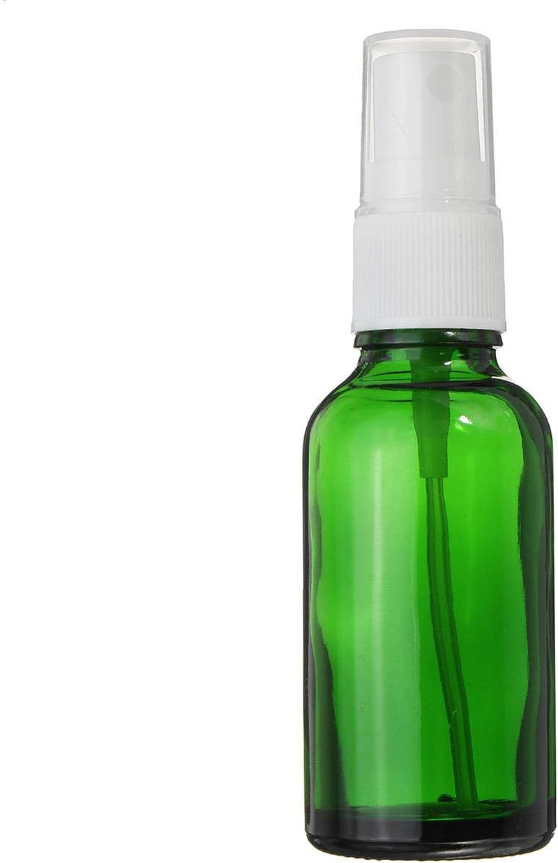15/30/50Ml Mini Green Spray Bottle Sprayer Refillable Container W/Drop & Spray for Aromatherapy Perfume Essential Oi Travel, (Color : #3)