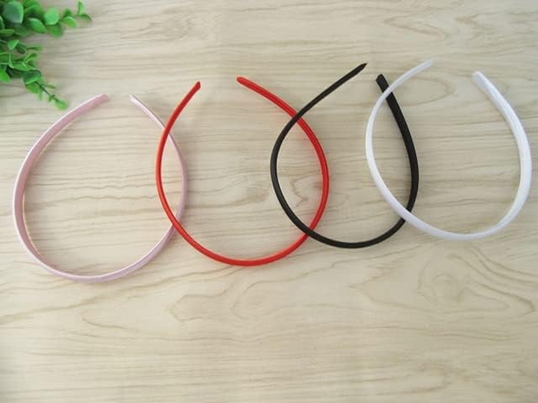 12Pcs Candy Color Headbands Hair Band Hair Hoop 9Mm Dia. image number 2