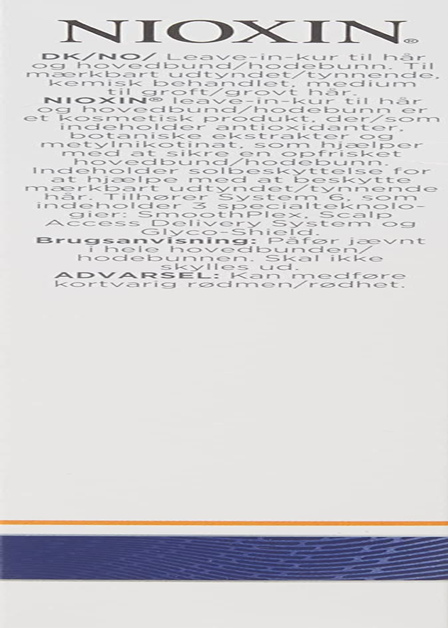 Nioxin Scalp and Hair Treatment (System 6), 100Ml image number 3
