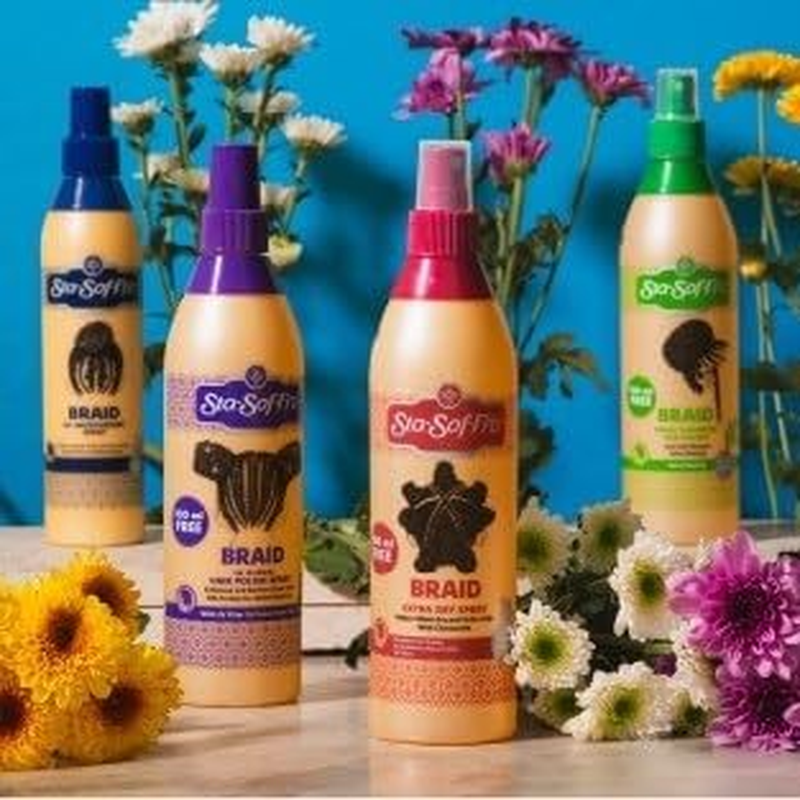 Sta-Sof-Fro Braid Hi Sheen Hair Polish Spray 350Ml