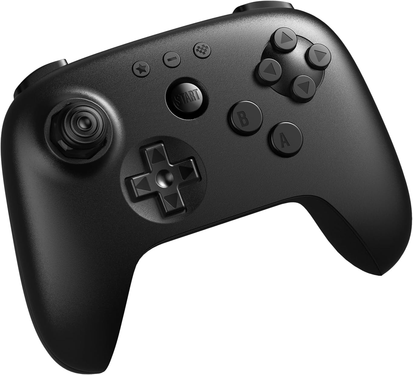 8Bitdo 64 Bluetooth Controller for Analogue 3D, Switch, Switch 2, Windows, and Android (Black) image number 6