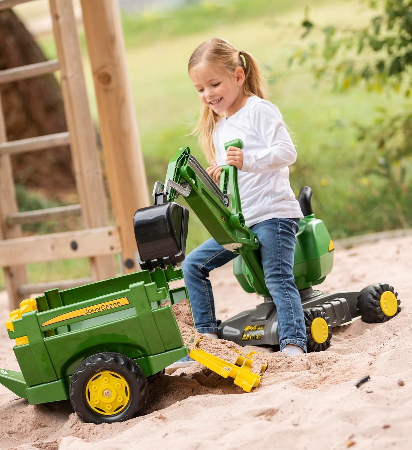 John Deere Rolly Digger, Green (421022) image number 1