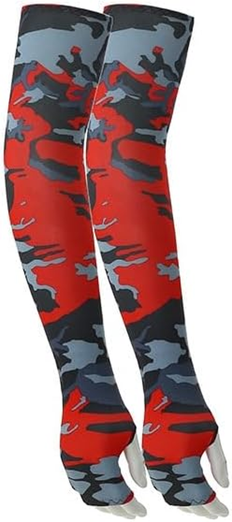 3 Pairs Cooling UV Protection Arm Warmers Arm Warmers for Men and Women Arm Sleeves Cooling UPF 50+ Arm Sleeves Tattoo Cover for Outdoor Sports Cycling Fishing Basketball Hiking Running