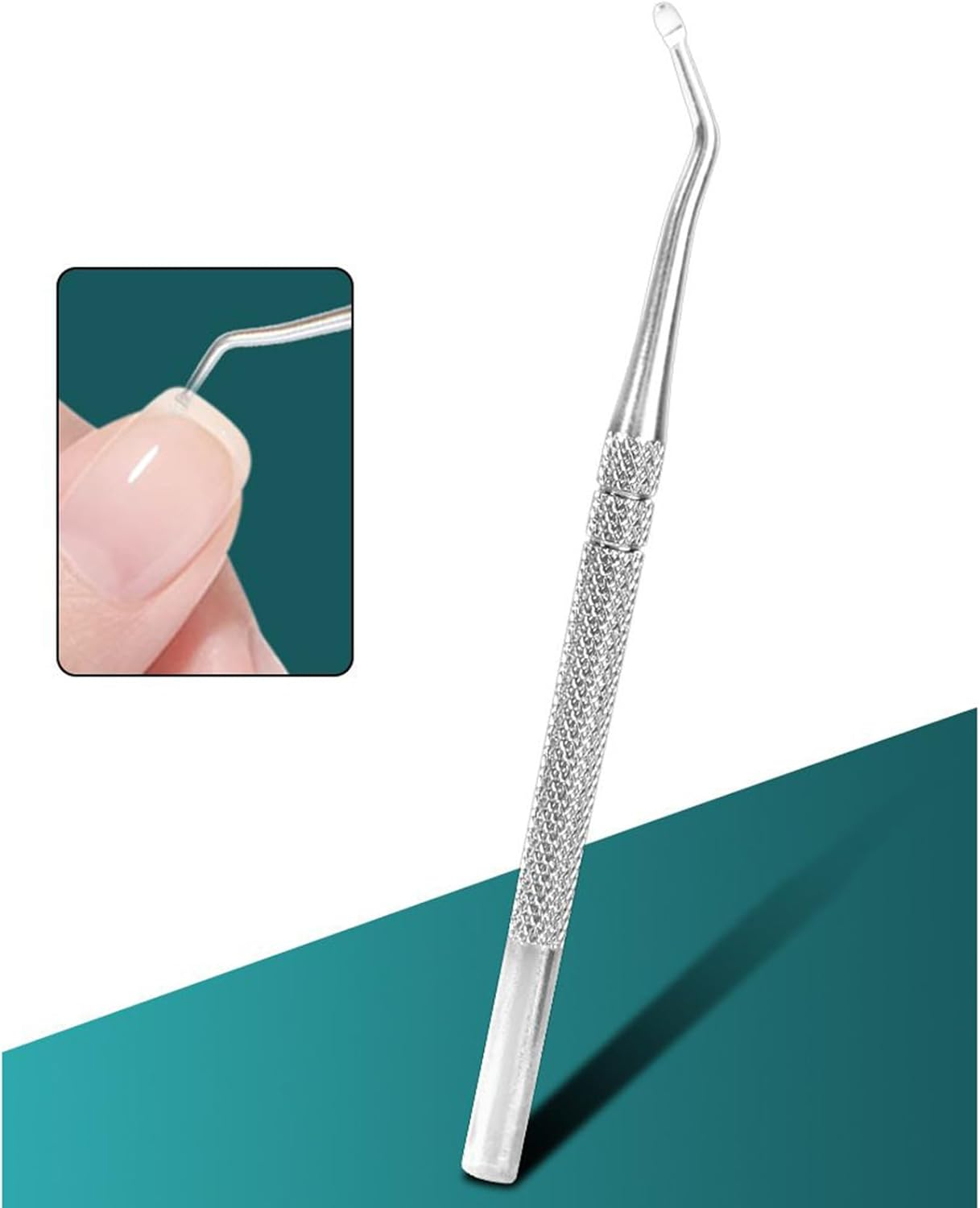 Nail Trimmer for Women - Beveled Trimmer with File and Spoon - Wide Jaw Anti-Splash Manicure Tool for Home Pedicure Salon Professional Grooming Travel image number 1