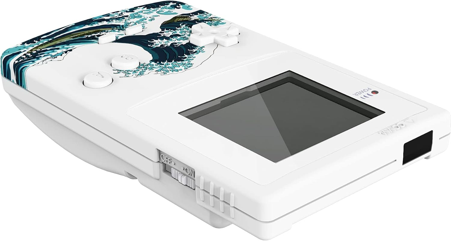 IPS Ready Upgraded Extremerate the Great Wave Replacement Shell Full Housing Cover W/Buttons for Gameboy Color &ndash; Fit for GBC OSD IPS & Regular IPS & Standard LCD &ndash; Console & IPS Screen NOT Included - Classic Gray image number 3