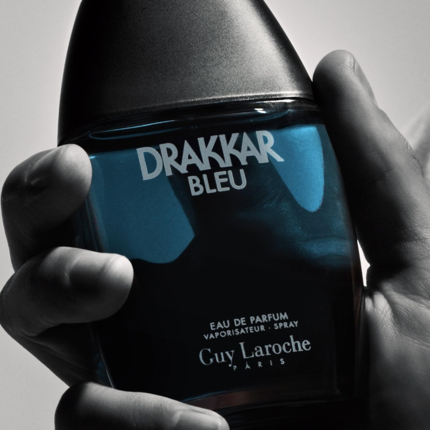 Guy Laroche Drakkar Bleu - Iconic Designer Fragrance - Powerful, Aquatic & Fresh Eau De Parfum - Aquatic Foug&egrave;re - Long Lasting Mens Cologne - Day and Evening Scent 3.4 Fl Oz image number 1