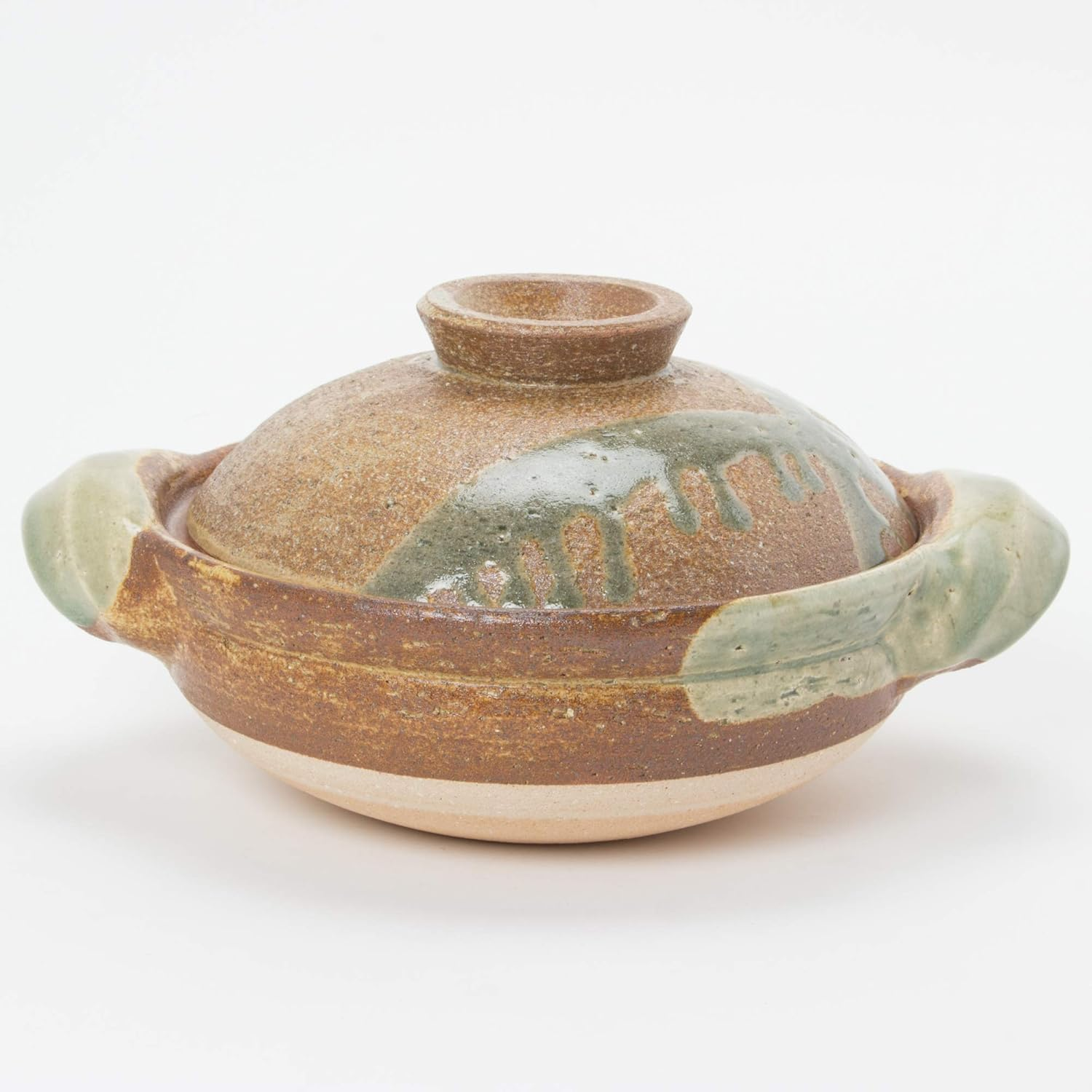 Hase Seien Potter, IGA, Approx. 8.3 Inches (21 Cm), Approx. 28.7 Fl Oz (800 Ml), Direct Fire, Microwave, Oven Safe, IGA Glaze, Brown, Made in Japan ANI-21 image number 2