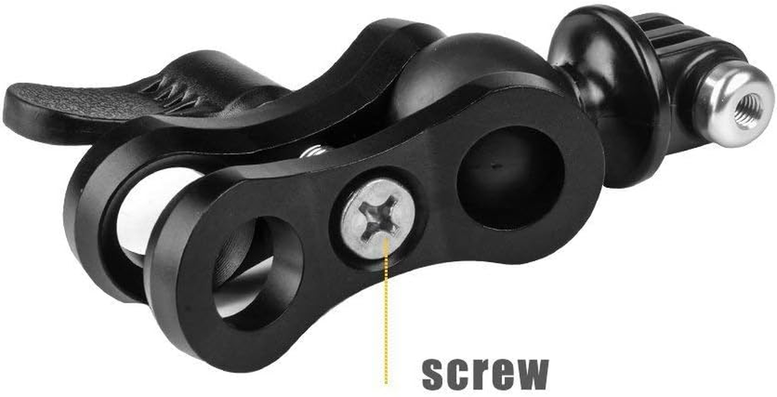 Butterfly Ball Clamp Diving Light Bracket for Gopro image number 3
