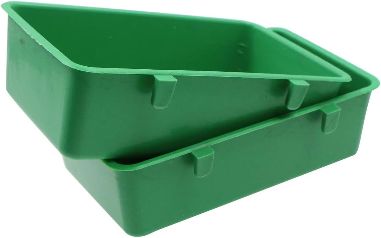 Fuxunamz Bird Cage Bathtub Bird Multifunctional Feeder - Plastic Bird House, Hanging Bird Feeder House, Bird Bath with Hook for Small Birds Finch, Budgie, Canary, Parrot image number 5