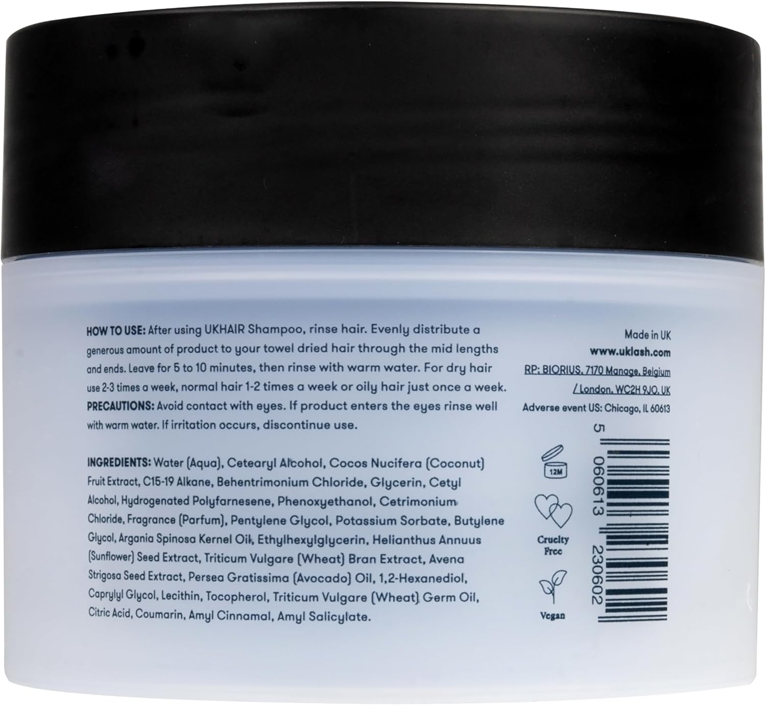 Uklash Ukhair Hair Growth Mask 200 Ml