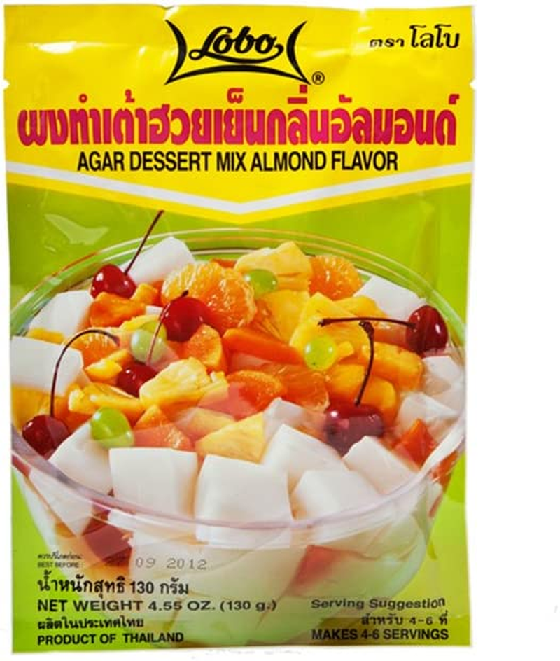 Lobo Almond Flavour Agar Desert Mix 130 G