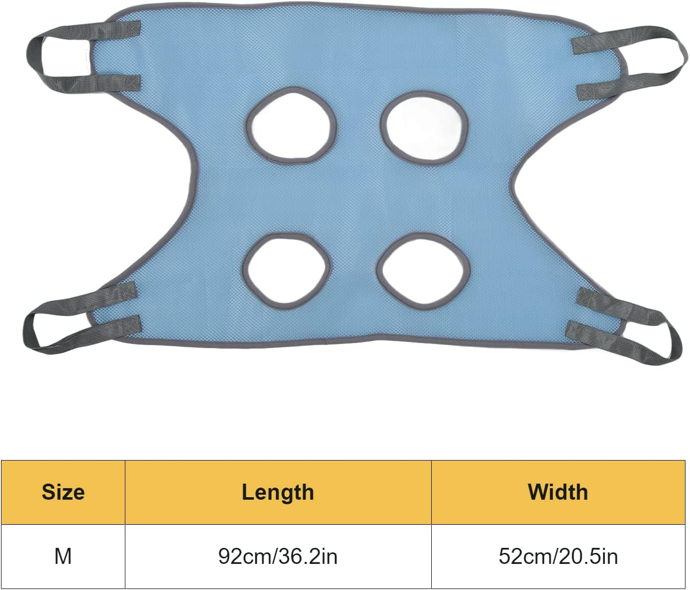 Dog Grooming Sling, Dog Grooming Hammock Mesh Fabric Comfortable Safety Breathable for Trimming Nail M Length 92 Width 52Cm image number 6