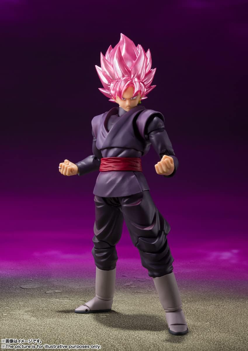 Tamashii Nations S.H.Figuarts Dragon Ball Super - Goku Black (Super Saiyan Rose) image number 5
