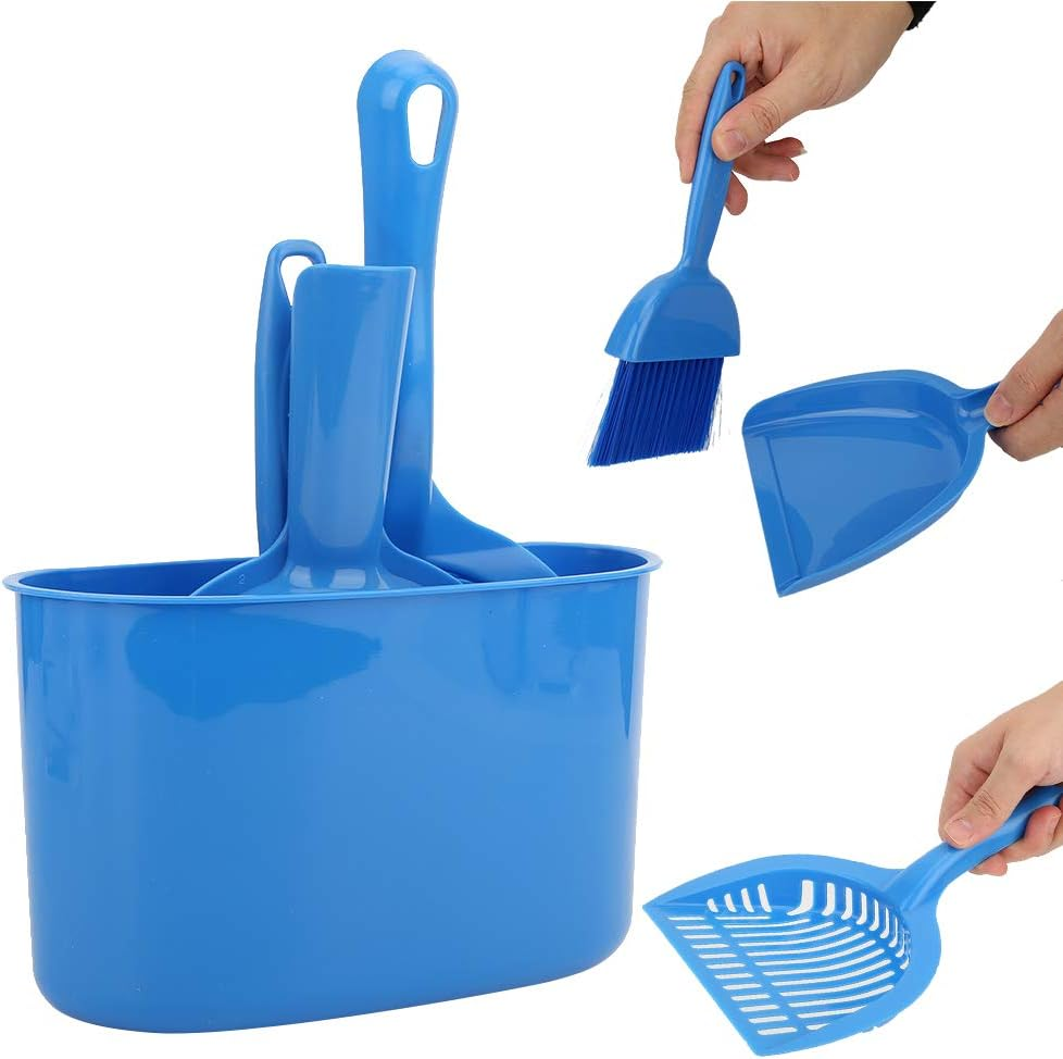 Litter Box Cat Litter Shovel Kit Cat Toilet Cleaning Kit Pooper Scooper Cat Supplies Cat Litter Scoop /301 image number 5