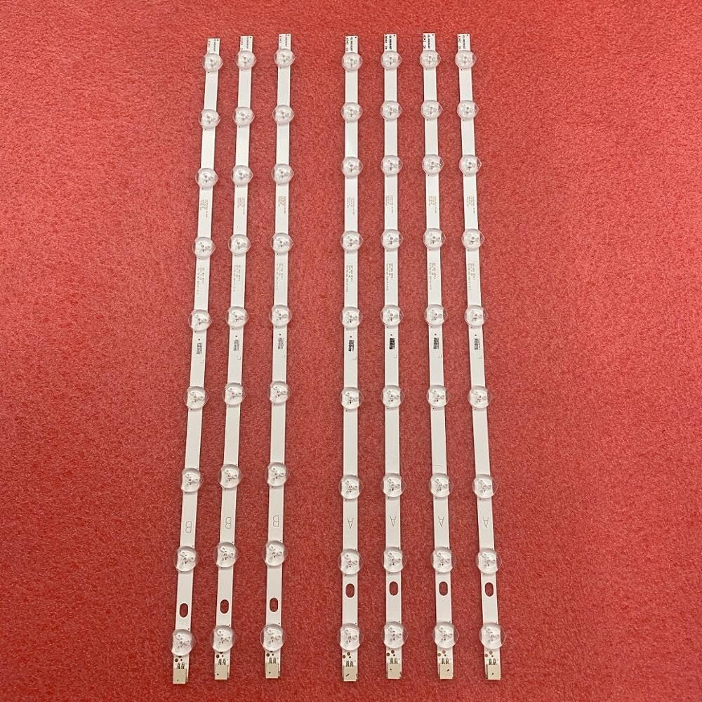 LED Backlight Strips Compatible with Panasonic TX-50A300E TX-50A300B Compatible with HITACHI 50HYT62U TE50275S20F1T10D VES500UNDC-2D-N01 VES500UNDA 50 NDV (Color : Kit 7Pcs for 1 TV)
