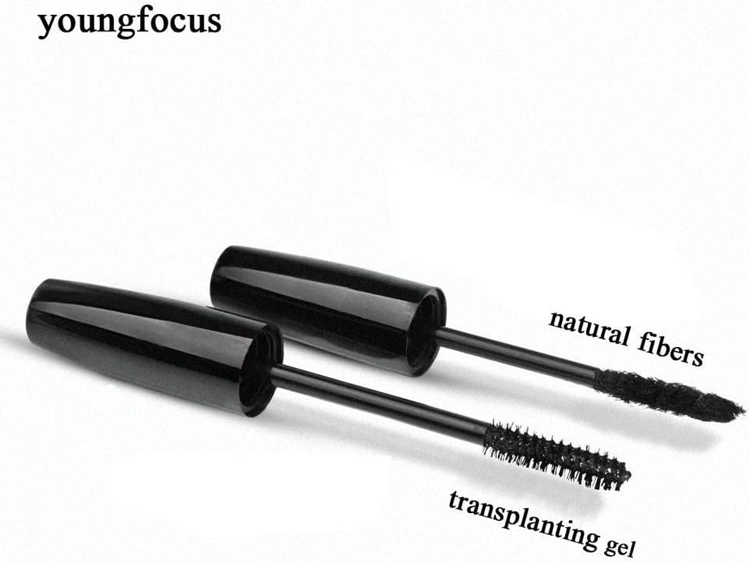 Youngfocus 3D Fiber Lash Mascara-With Fiber Mascara 3D Mascara Thickening Lengthening Natural Non-Toxic Smudge Proof & Hypoallergenic Ingredients image number 4