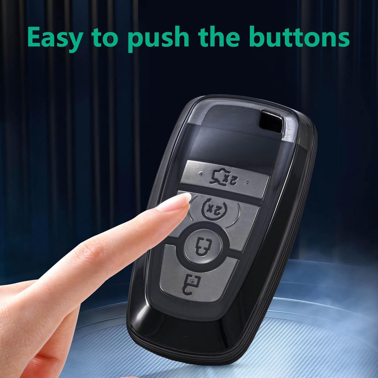 GT for Ford Key Fob Cover TPU Car Key Fob Case