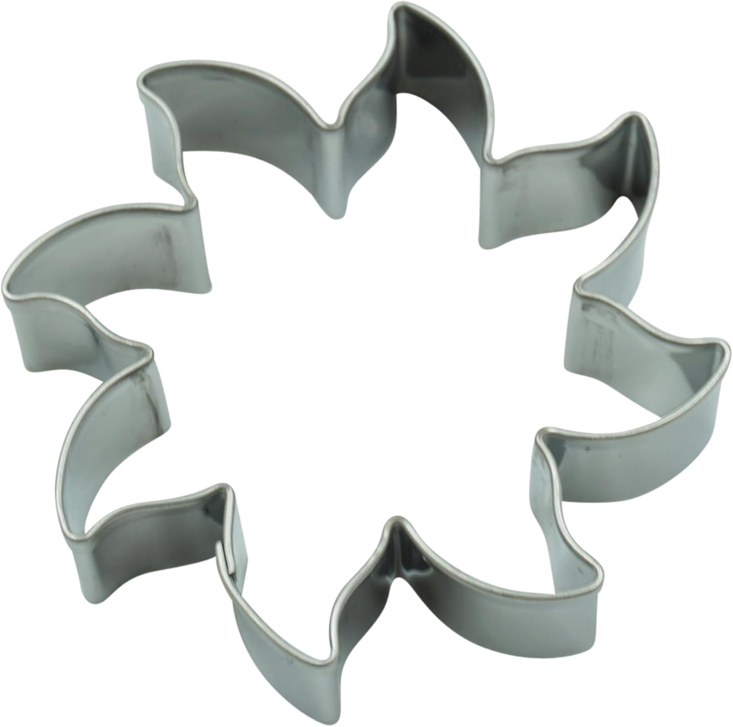 Bekkib - Cookie Cutter Sun - Approx. 5 X 5 Cm - Dishwasher Safe Stainless Steel Sun Cookie Cutter - for Baking Cookies - 998693 image number 1