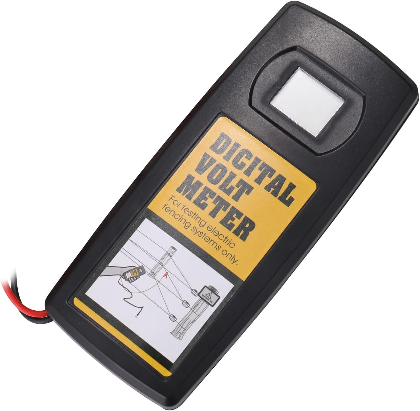 Mingzhe 9.9KV Digital Fence Tester Home Garden Horse Livesto Electric Fence Voltmeter LCD Display Wi Backlight image number 2