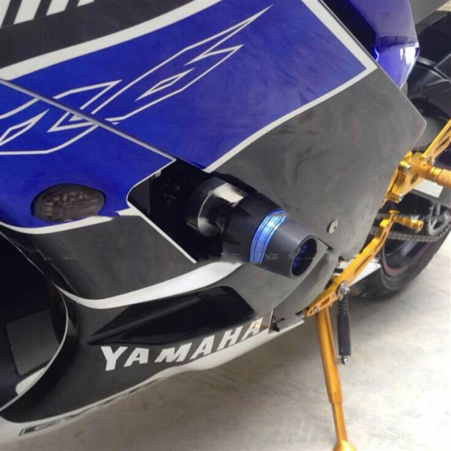 Motorbike Frame Sliders for Y┐AMAHA YZF R6 2006-2013 2007 Motorcycles Accessories Falling Protection Motorbike Crash Protector YZF-R6 Frame Sliders (Color : Green) image number 3