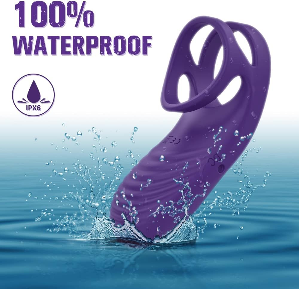 SIDED Tool Ring for Delay Ring Silicone Stimulator with Ring Couple Bed Sports Game Toy Couple Massage Fitness Equipment Pocket Toy for Partner Extend Object Size image number 2