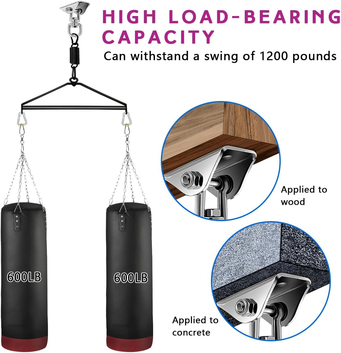 Sex Swing 360 Degree for Adults Couple Sex Toys Furniture Chair with Comfortable Pillow BDSM Restraining Bondage Set Strong Adjustable Straps for Men and Women Multi-Red - Red image number 2