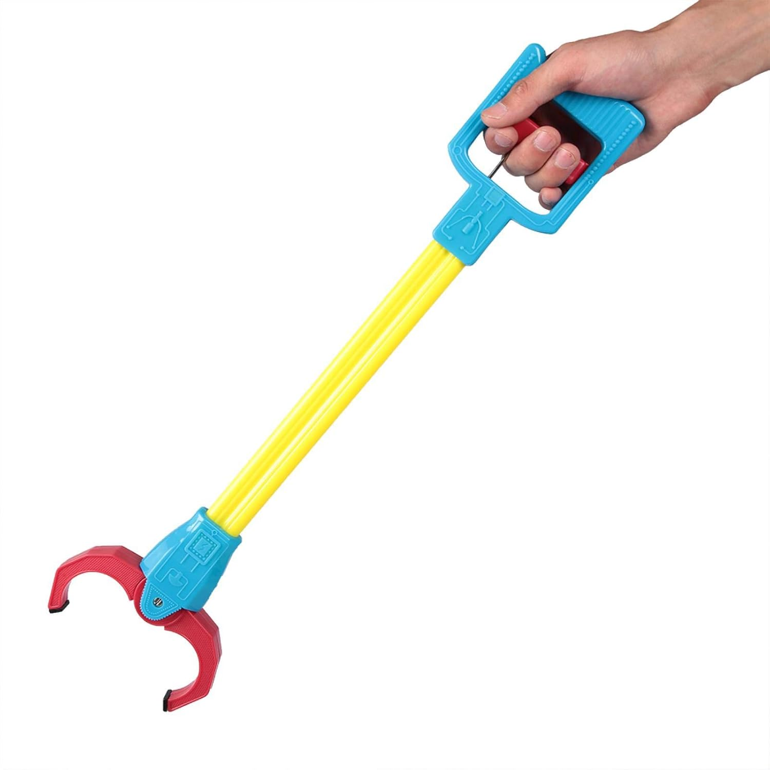 Grabber Toy, Interactive Toy Grabber, Pick up Toys Kids Claw Grabber for Home Player Amateur Traveller (Yellow) image number 6