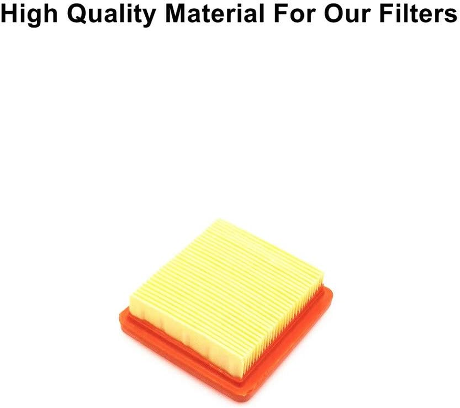 5 Pack 4180 141 0300 Air Filter Replace for Stihl 4180-141-0300 41801410300 Compatible with STHIL KM91R KM131 FS89 FS91 FS111 FS131 FS311 FC96 String Trimmer Brushcutter Air Cleaner Element image number 2