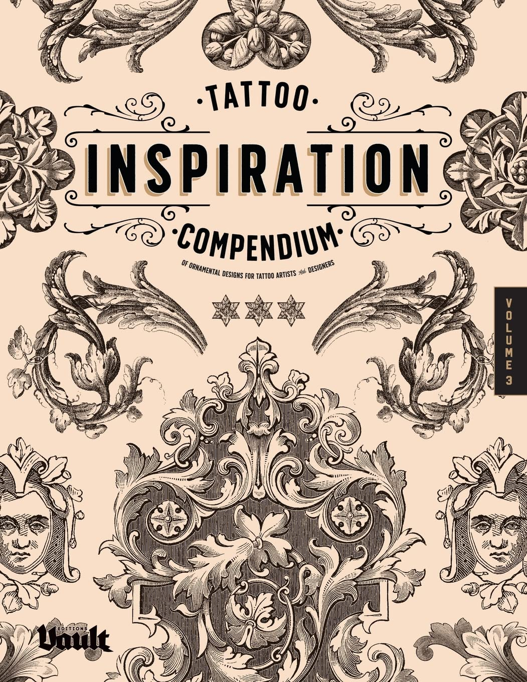 Tattoo Inspiration Compendium of Ornamental Designs for Tattoo Artists and Designers: a Reference Book of Filigree, Flourishes and Ornamentation image number 1