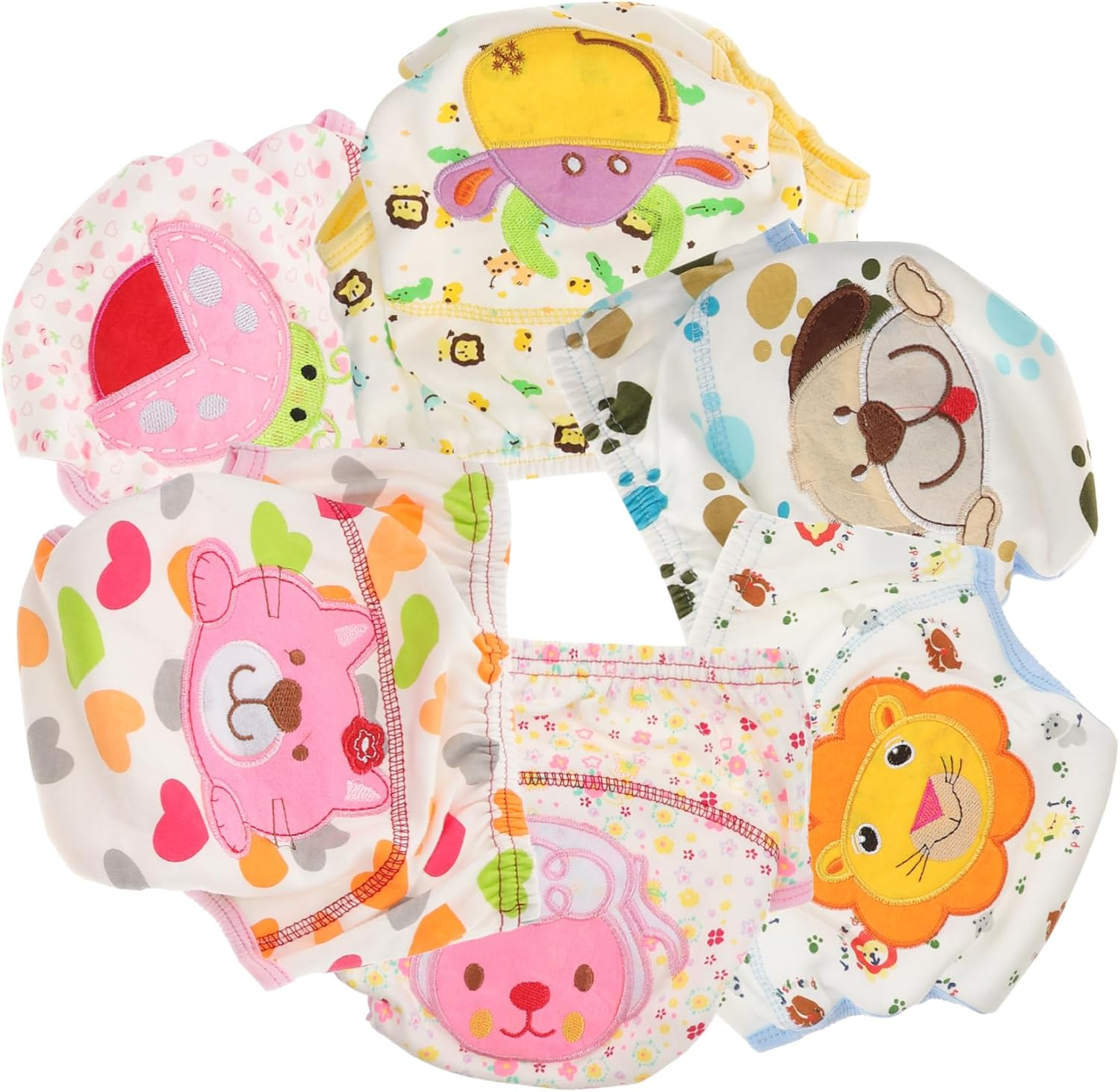 VICASKY 6Pcs Nappy Underwear for Potty Training Pants Size M Soft and Comfortable Training Pants for Toilet Training for Little Ones image number 3