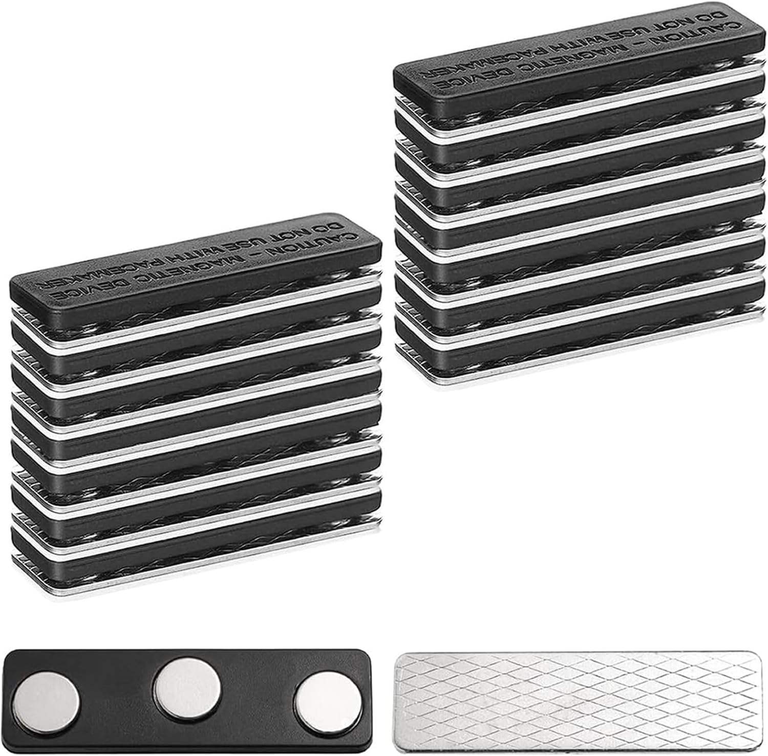 Xoelle Pack of 15 Fly Screen Window Magnet, Magnets for Fly Screen for Clamping, Screen Clip, Suitable for Attaching Screens in Kitchens, Balconies, Living Rooms and Bedrooms