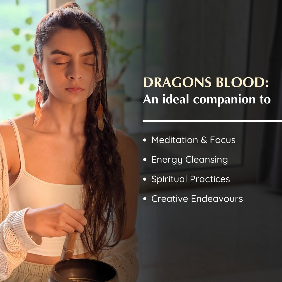 Aromafume Dragons Blood Incense Bricks (2 Trays X 9 Pieces Each) with Tree of Life Exotic Incense Diffuser Ideal for Positive Vibe Generation, Meditation, Purification, Healing & Rituals image number 3