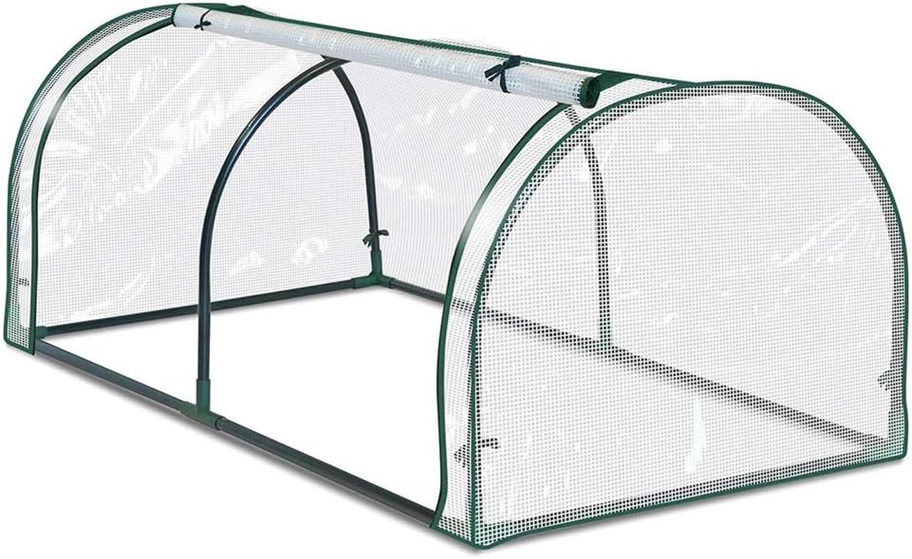 Mini Greenhouse for Indoor and Outdoor &ndash; Portable Grow Tunnel with Waterproof PE Cover, Ideal for Vegetables, Fruits, Flowers and Garden Greenhouse Planting image number 6