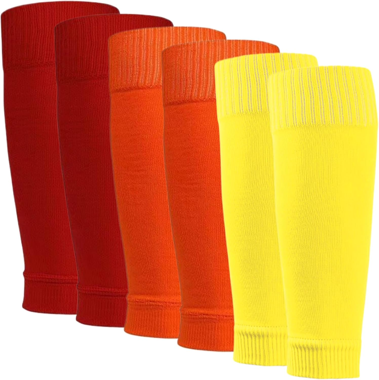 Dress Cici Compression Calf Sleeves, Nylon Medium Footless Compression Socks for Men & Women (3 Pairs) image number 5