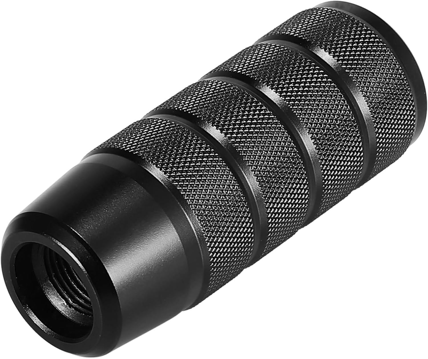 X AUTOHAUX Metal Universal 9.5Cm Shift Knob Gear Shift Manual Transmission Stick Shift Knob Set for Car Black - Blue image number 3