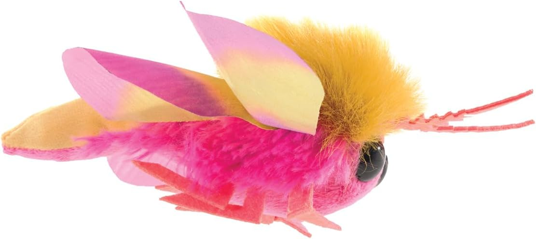 Folkmanis Mini Rosy Maple Moth Finger Puppet image number 2