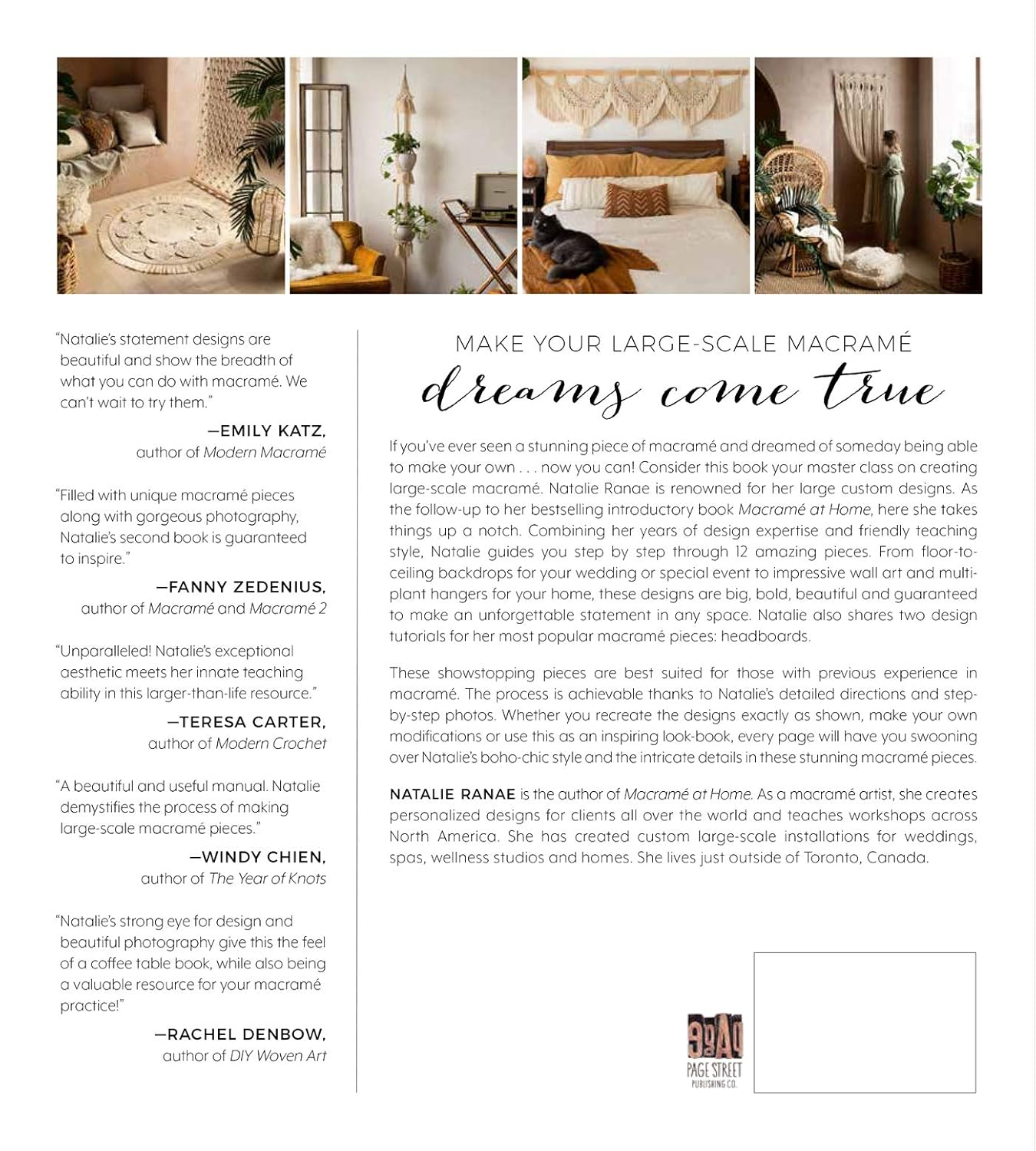 Statement Macram&eacute;: Create Stunning Large-Scale Wall Art, Headboards, Backdrops and Plant Hangers with Step-By-Step Tutorials image number 1