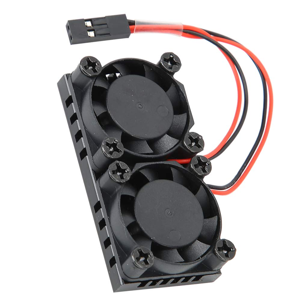 Low Noise Fast Cooling Fan for 4B Board,With High Speed,Dual Heatsink Module + Thermal Glue,1200Mhz,5V image number 5