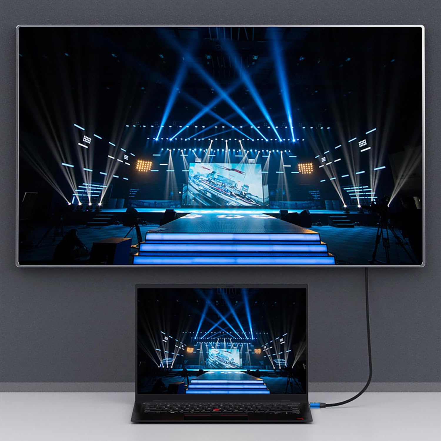 4K HDMI Cable, Tunghey High Speed HDMI to HDMI Cable HDMI 2.0 Cord Supports 4K@60Hz, 2K, 1080P, HDCP 2.2, HDR, 3D, ARC & Ethernet for HDTV, Laptop, Monitor, PS5, Xbox (15M) image number 4