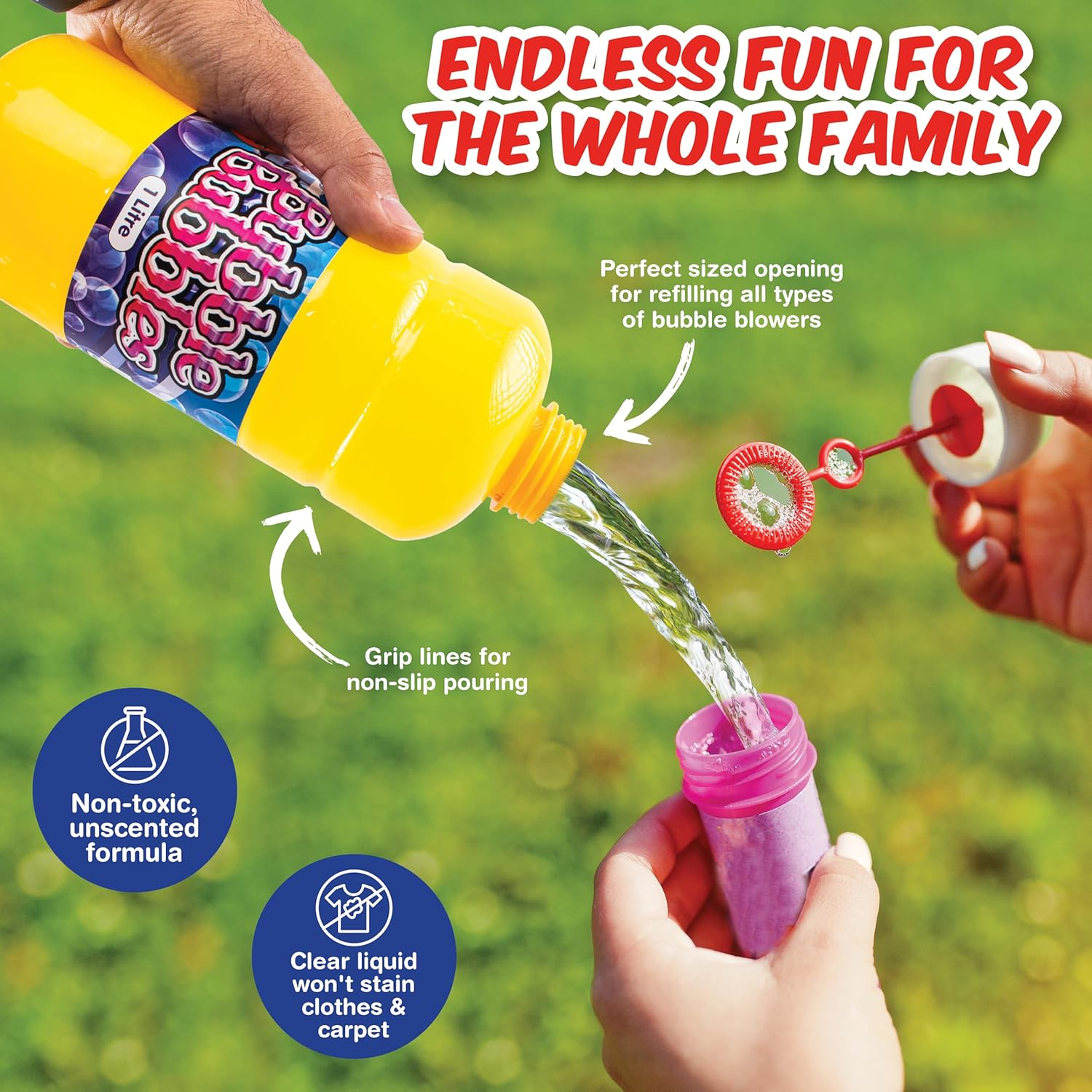 Party Central Bubble Solution 1 Liter image number 2