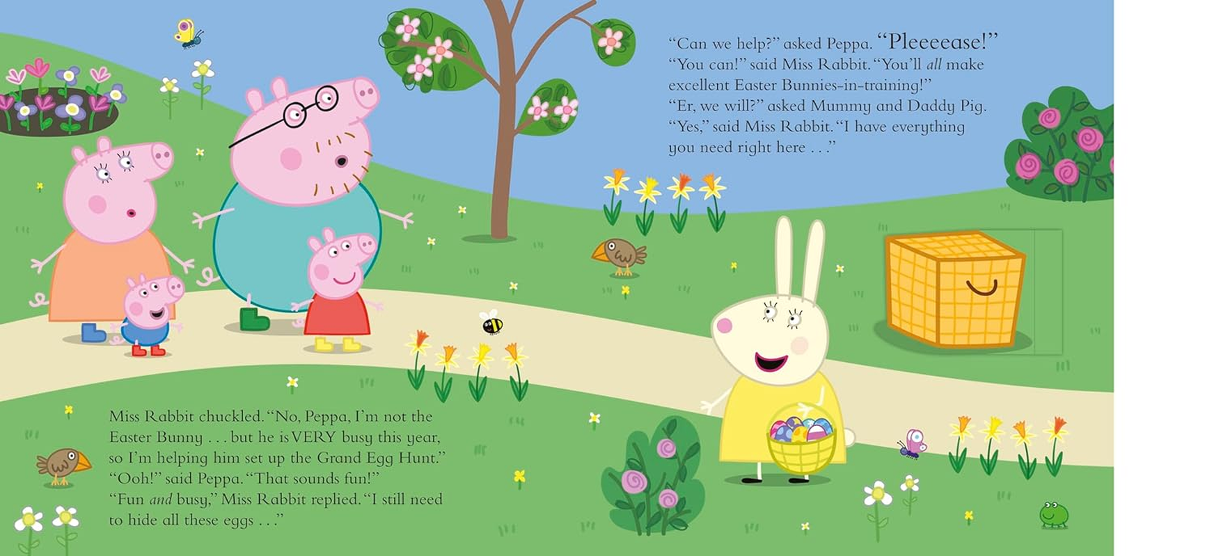 Peppa Pig: Peppa'S Grand Easter Egg Hunt: a Lift-The-Flap Picture Book image number 1