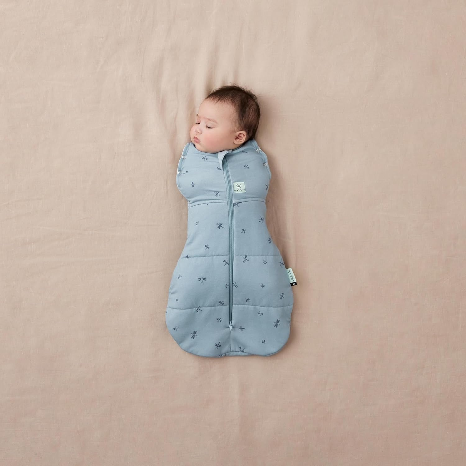 Ergopouch 3.5 Tog Cocoon Swaddle Bag for 3-6 Months Baby, Dragonflies image number 2