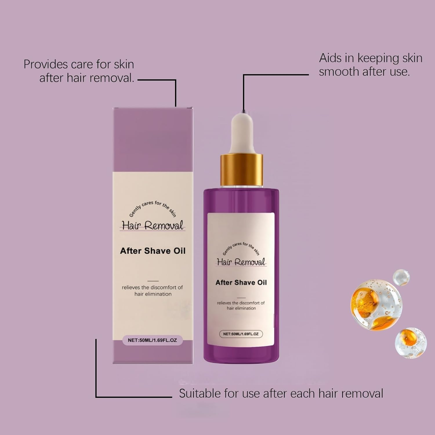 After Shave Oil for Women - Soothing & Moisturizing Formulation for Ingrown Hairs & Dryness, Soothes & Cool Skin to Help Prevent Ingrown Hairs& Razor Bumps, after Wax Care for All Skin Types (3) image number 5