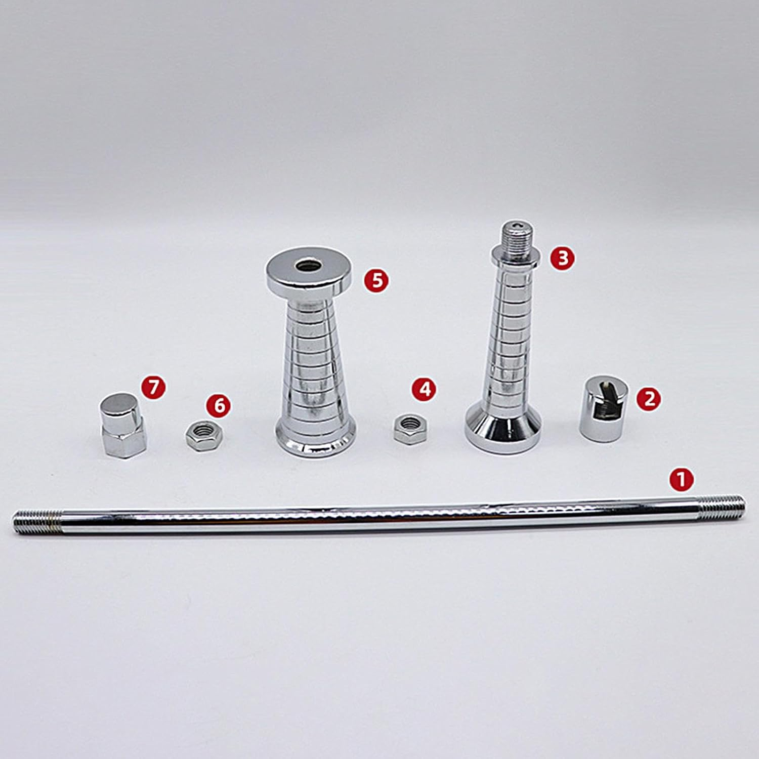 Dent Puller Rod | Slide Hammer Dent Remover | Dent Repair Slide Hammer, Puller Kit Accessories, Automotive Repair Equipment, Auto Body Repair Tools, Easy to Use for Vehicles image number 4