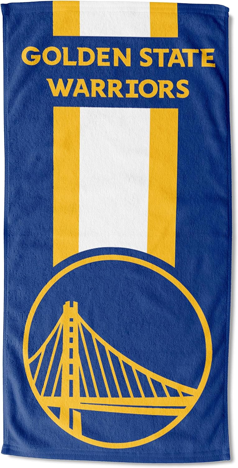NORTHWEST NBA Golden State Warriors Beach Towel, 30" X 60", Zone Read