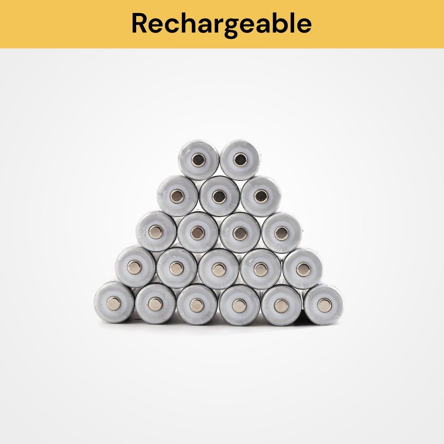 EZONEDEAL Rechargeable Battery NI-MH 1.2V 3000Mah Aa/Recharge Batteries - 4Pc/Pack image number 3