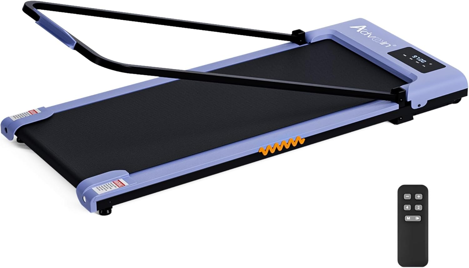 Advwin Walking Pad Treadmill, under Desk Electric Treadmill for Home, Compact Portable Walking Jogging Running Machine with Shock Absorption | Non-Slip | LED Display | Low Noise