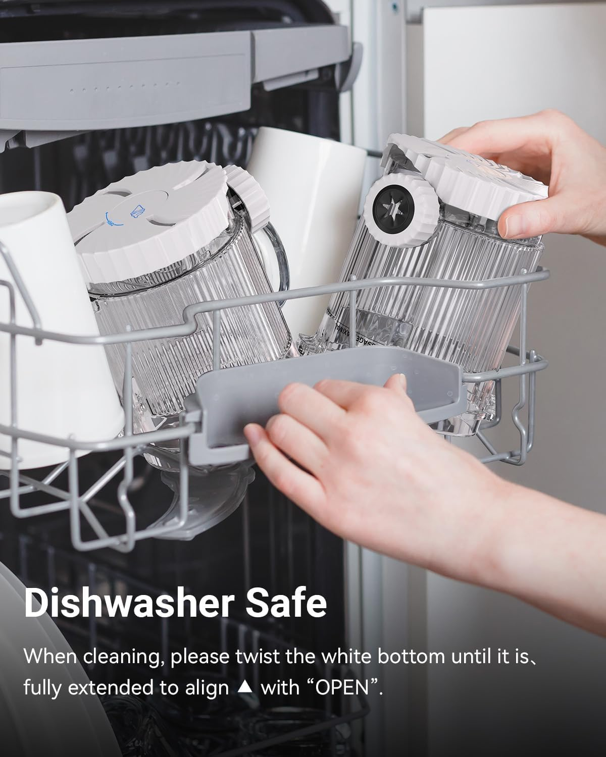 4 Pack for Ninja Creami Swirl Pints and Lids Compatible with Ninja NC700 Series, NC701, NC701C, Creami Containers for Swirl Ice Cream & Soft Serve Makers, Bpa-Free, Dishwasher Safe (4-Pack) image number 5