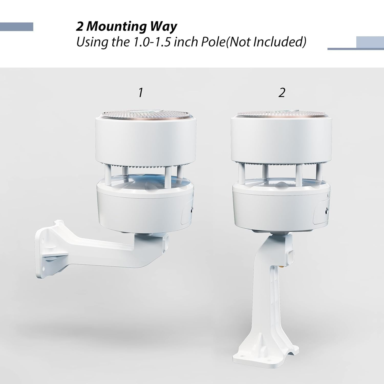 ECOWITT WS3902 Weather Station Kit, Includes WS85 Outdoor Sensor, WN32 Outdoor Thermo-Hygrometer Sensor, and WS3900 Indoor 7.5'' LCD Display Console, 433 Mhz image number 4